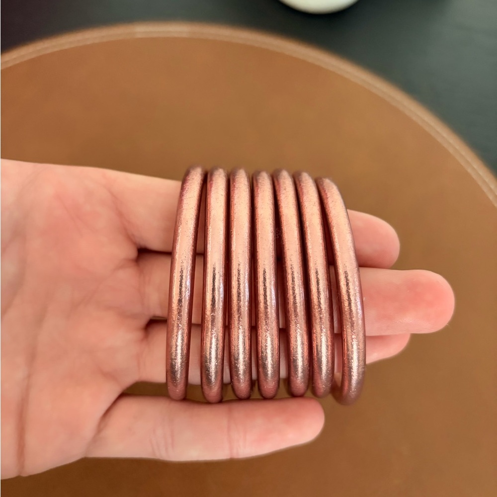 Rose Gold Bangle Set